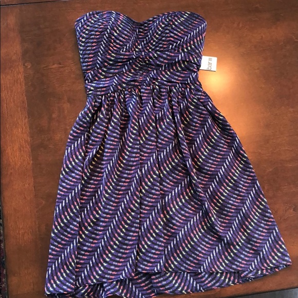 Bar 111 Strapless Muticolor Dress - Picture 7 of 8